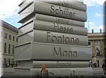 Berlijn 
Bebelplatz
'Walk of Ideas - Modern Book Printing'