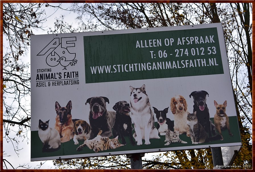 ,  

Rondje Nederland 14
Maastricht
'Stichting Animal's Faith'
Karveelweg        15/48