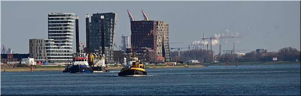 vr 18-3-2022 Langs de rand van Nederland 119 - Hoek van Holland > Roozenburg - scheuren over nieuwe waterwegen - 13,7 km